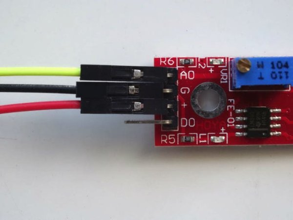 0 pin of Arduino Nano Flame Sensor
