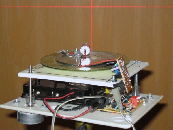Arduino Auto Leveling Laser Cross
