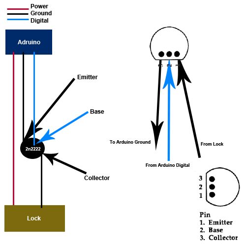 Electric Lock circuit