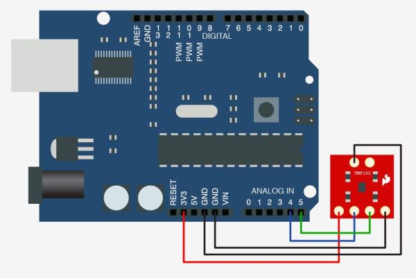Arduino Real time room temperature circuit (2)