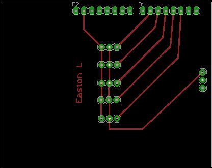 Arduino Wireless Animatronic Hand circuit
