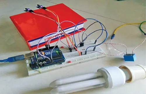 Washroom Light Using IR Sensors