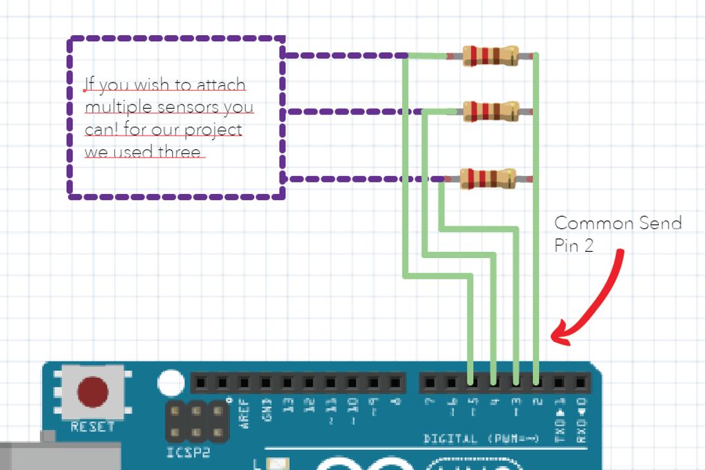 Capacitive Sensing + Open Frameworks + SPACEBREW circuit