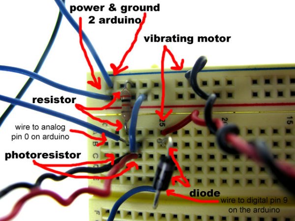 Coin slot detector Schematic
