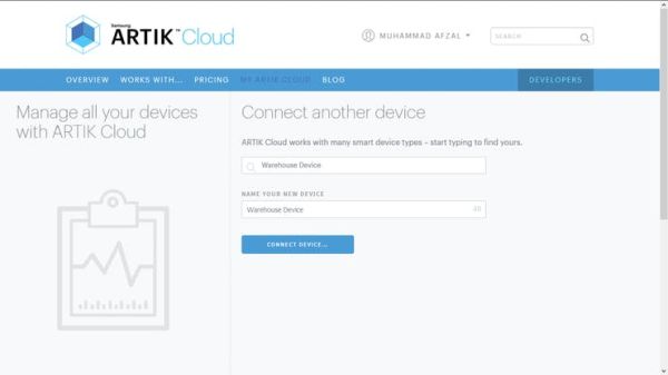 Connect the searched Device