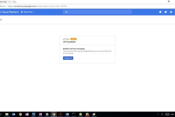 Google Cloud IOT Core