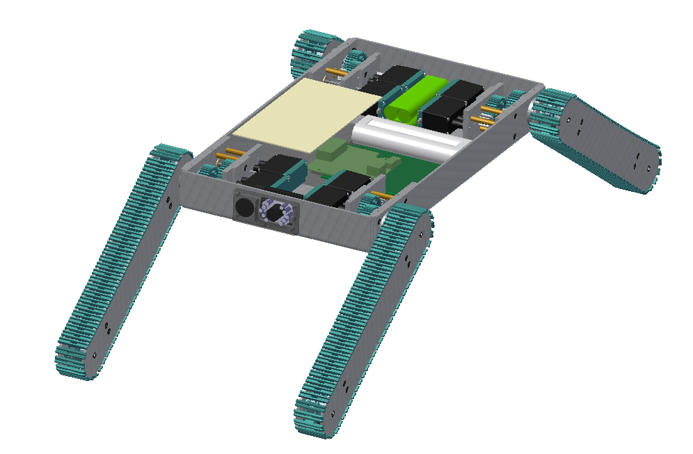 Highly maneuverable search and rescue robot (1)