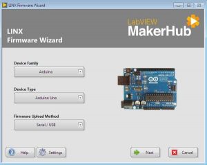 LINX firmware wizard 