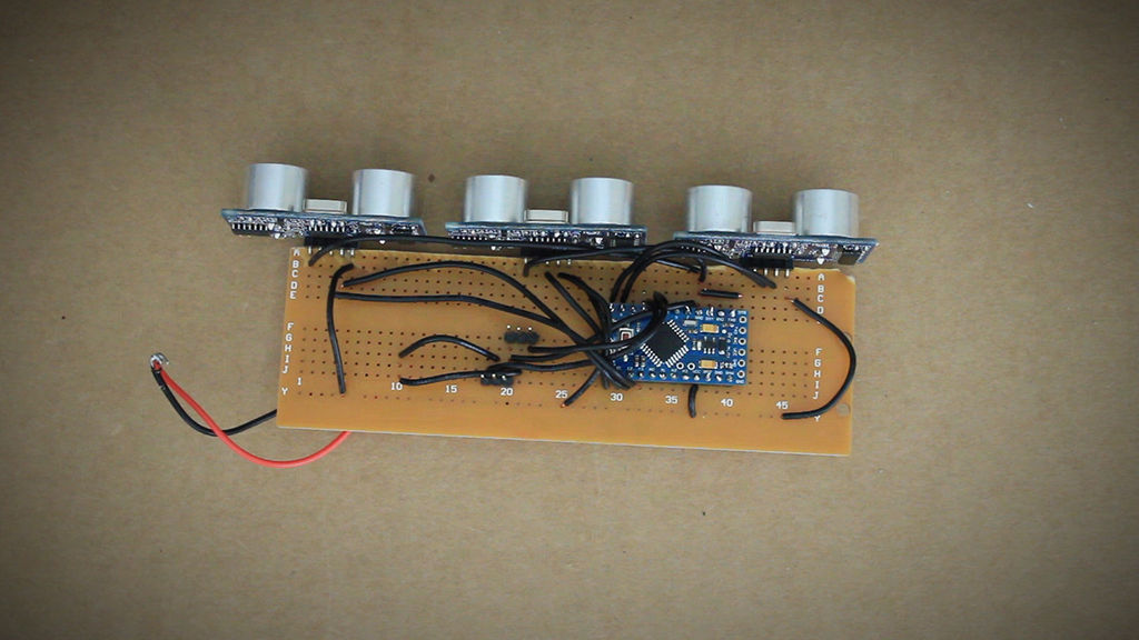 Motion Controlled Ultrasonic Lamp 
