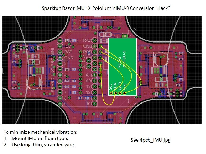 PCB Quadrotor Brushless circuit