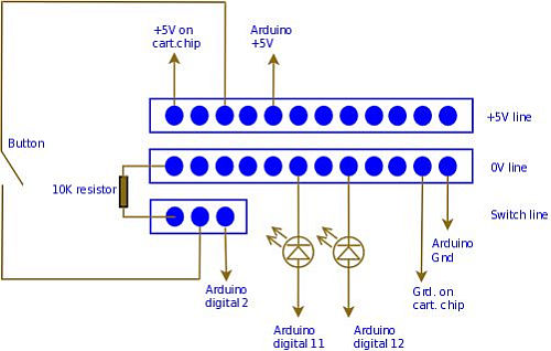 SaniSolution cartridge Schematic