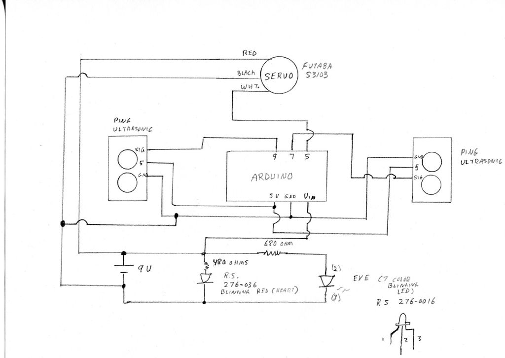 Schematic Arduino Wex Robot