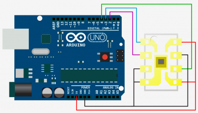 Schematic High Sensitivity Light Sensor TSL230R