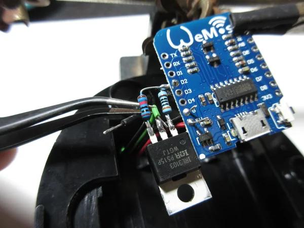 Solder Motor Wire
