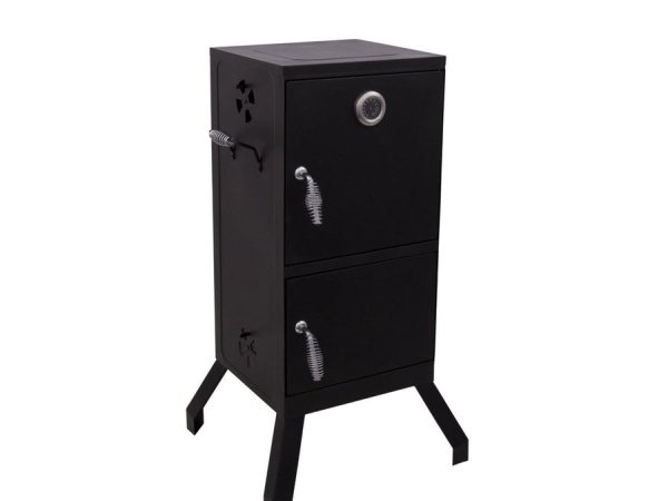 Temperature Controled Charcoal Smoker 1 (1)