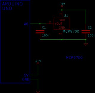 Tutorial 15 Arduino Serial Thermometer Schematic