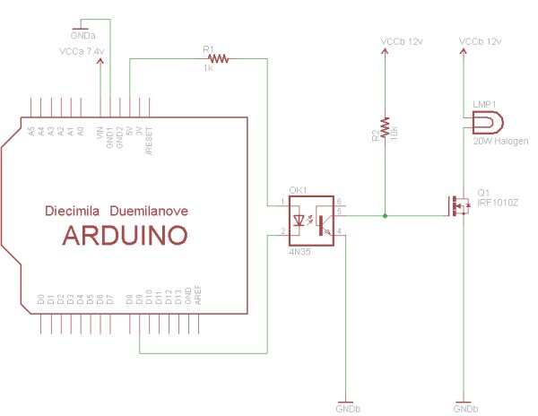 Ultrasonic Dimmer Schematic