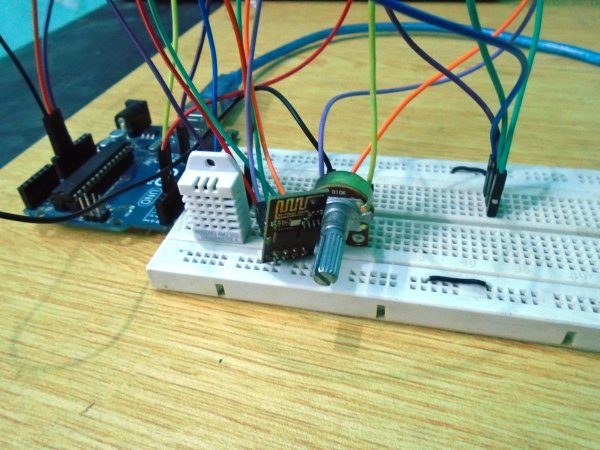 Weather Station using Arduino Web Server IoT