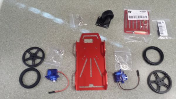 Parts for 2 wheeled Platform
