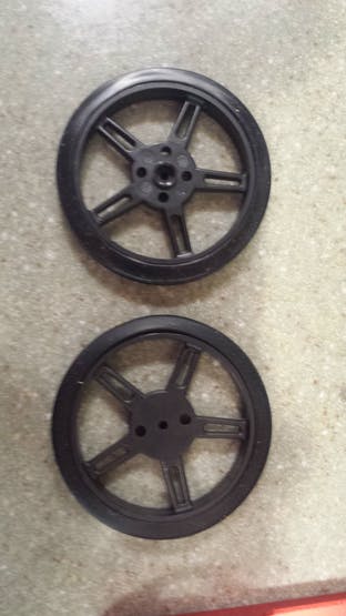 Completed Wheel assembly