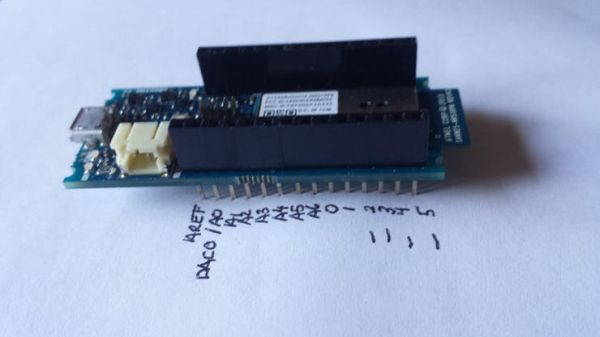 Label MKR1000 pin-outs on test bed (2)