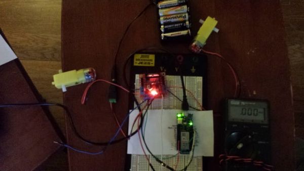 Running LED ON/OFF Demo script from Web Page