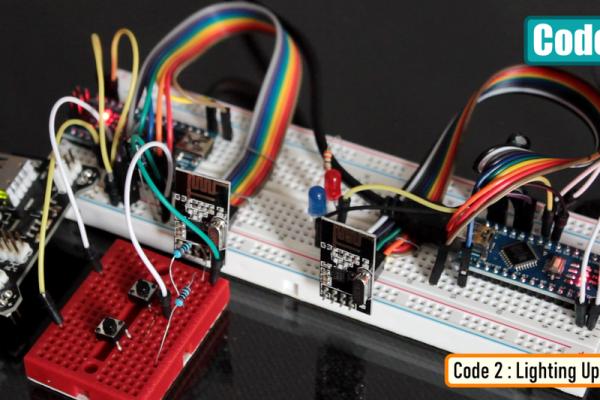 Code 2 Lighting Up LEDs