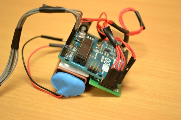 Arduino Setup With Battery Connections