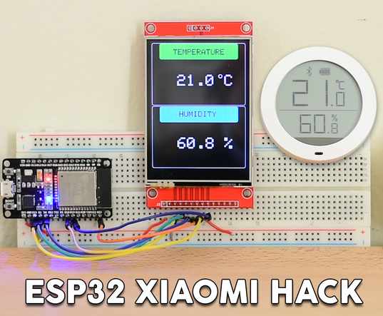 ESP32 Xiaomi Hack Get Data Wirelessly