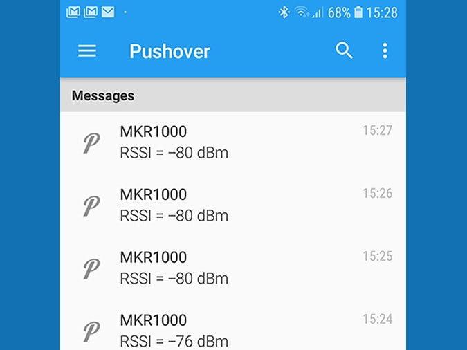 Pushover service (1)
