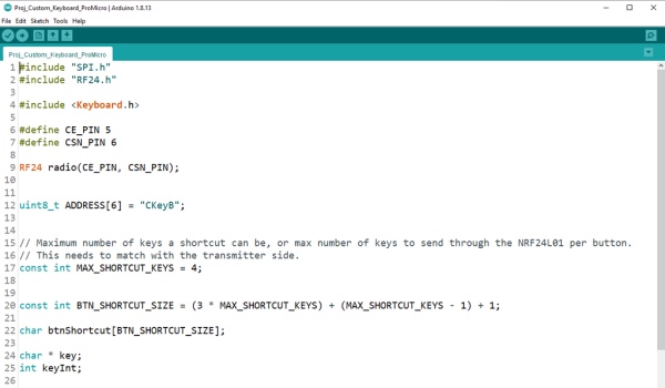 Receiver Code