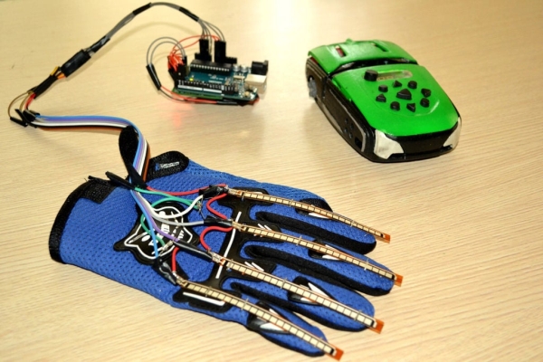 Wearable Wireless Gesture Control