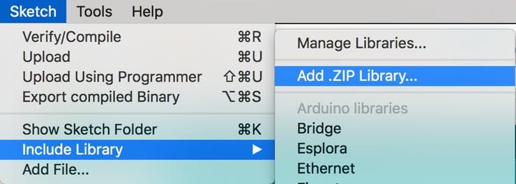 add zip library